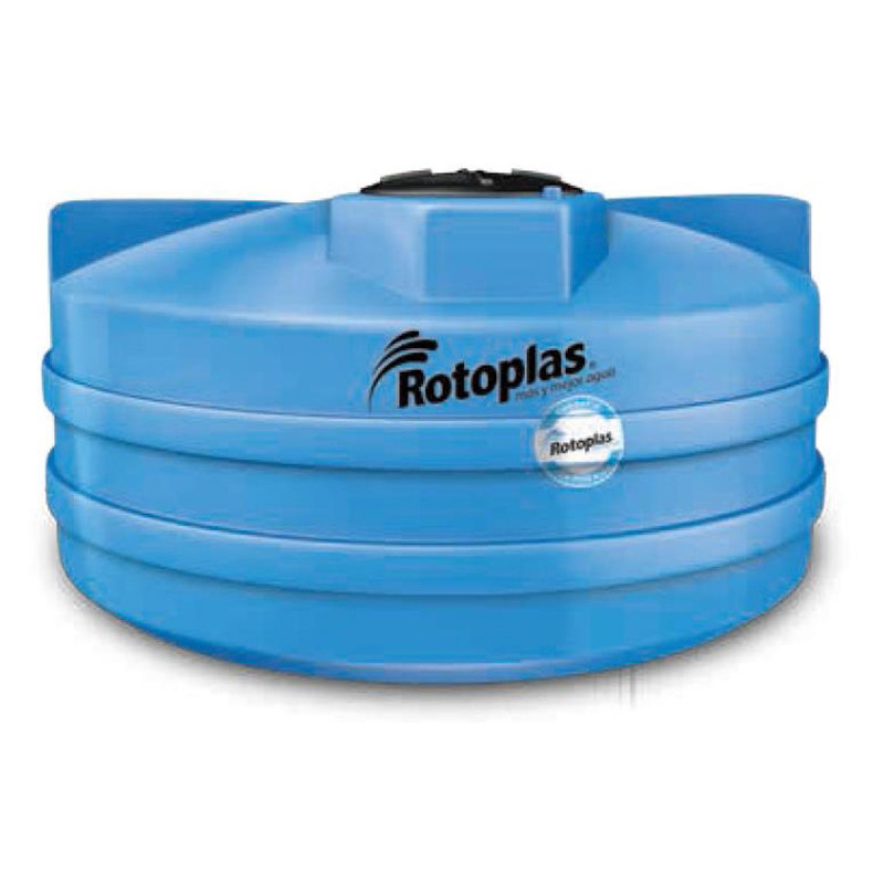 Cisterna Rotoplas 2800 L 1.86 X 1.18 M